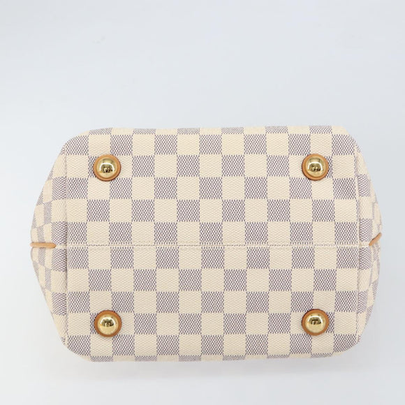 LOUIS VUITTON Damier Azur Cabas PM Tote Bag N41376 LV Auth 148525V