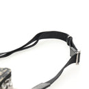 Christian Dior Trotter Canvas Oblique Shoulder Bag Navy Silver Auth 148526SAM-14