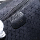 GUCCI Bamboo Backpack Leather Black Gold Auth 148533-23