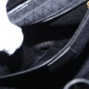 GUCCI Bamboo Backpack Leather Black Gold Auth 148533-27