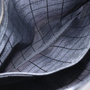 CELINE Macadam Canvas Shoulder Bag Vinyl Brown Gold Auth 148538-22