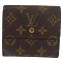LOUIS VUITTON Monogram Portefeuille Elise Trifold Wallet M61654 LV Auth 148540-13