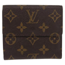 LOUIS VUITTON Monogram Portefeuille Elise Trifold Wallet M61654 LV Auth 148540-2