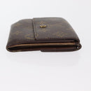 LOUIS VUITTON Monogram Portefeuille Elise Trifold Wallet M61654 LV Auth 148540-3