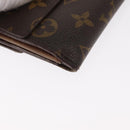 LOUIS VUITTON Monogram Portefeuille Elise Trifold Wallet M61654 LV Auth 148540-7
