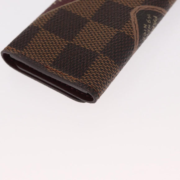 LOUIS VUITTON Damier Ebene Multicles 4 Label collection N63082 LV Auth 148542V