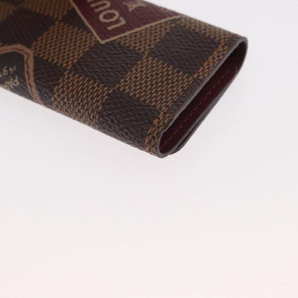 LOUIS VUITTON Damier Ebene Multicles 4 Label collection N63082 LV Auth 148542V