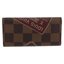 LOUIS VUITTON Damier Ebene Multicles 4 Label collection N63082 LV Auth 148542V-2