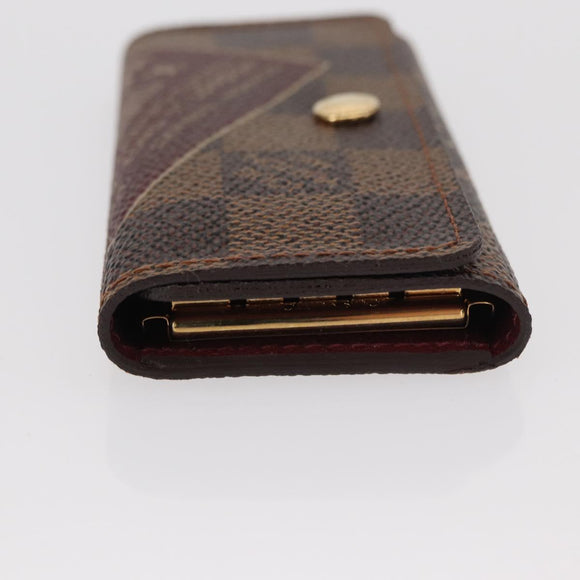 LOUIS VUITTON Damier Ebene Multicles 4 Label collection N63082 LV Auth 148542V