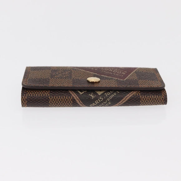 LOUIS VUITTON Damier Ebene Multicles 4 Label collection N63082 LV Auth 148542V