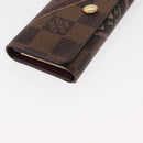 LOUIS VUITTON Damier Ebene Multicles 4 Label collection N63082 LV Auth 148542V-7