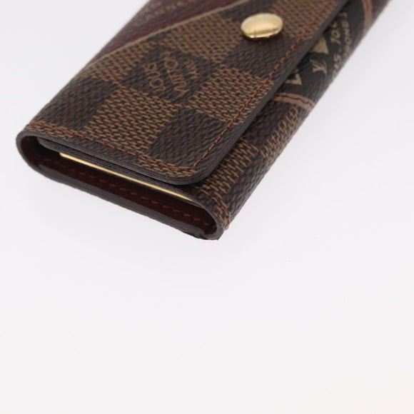 LOUIS VUITTON Damier Ebene Multicles 4 Label collection N63082 LV Auth 148542V