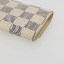 LOUIS VUITTON Damier Azur Multicles 6 Key Case N61745 LV Auth 148543V-15