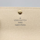 LOUIS VUITTON Damier Azur Multicles 6 Key Case N61745 LV Auth 148543V-17