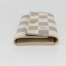 LOUIS VUITTON Damier Azur Multicles 6 Key Case N61745 LV Auth 148543V-4