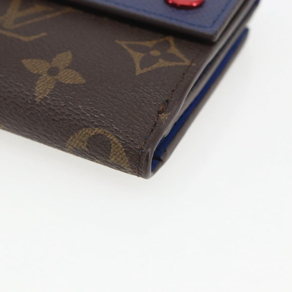 LOUIS VUITTON Taiga Compact Wallet M63041 LV Auth 148545SAM