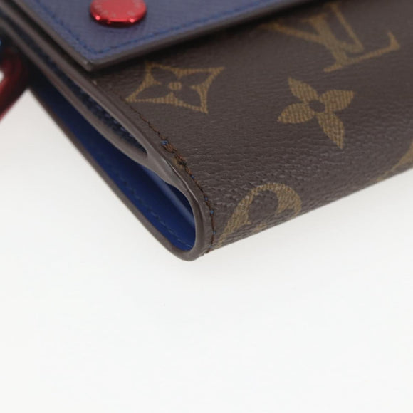 LOUIS VUITTON Taiga Compact Wallet M63041 LV Auth 148545SAM