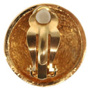 CHANEL Earring metal Gold Tone CC Auth 148548V-3