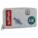 LOUIS VUITTON Monogram Logo Story Zippy Organizer Wallet M67824 LV Auth 148549M-1