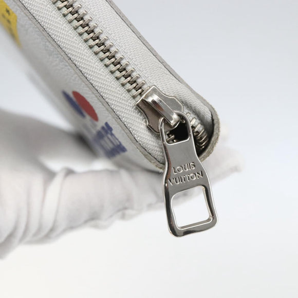 LOUIS VUITTON Monogram Logo Story Zippy Organizer Wallet M67824 LV Auth 148549M