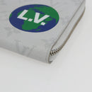 LOUIS VUITTON Monogram Logo Story Zippy Organizer Wallet M67824 LV Auth 148549M-8