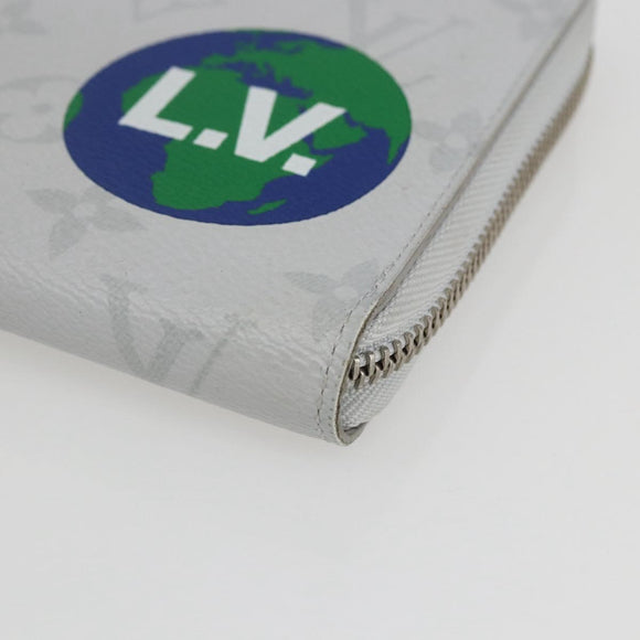 LOUIS VUITTON Monogram Logo Story Zippy Organizer Wallet M67824 LV Auth 148549M