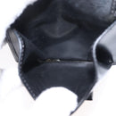 CELINE Macadam Canvas Wallet PVC Leather Black Auth 148550V-10