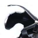 BOTTEGA VENETA INTRECCIATO Wallet Leather Black Silver Auth 148553SAM-11