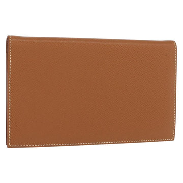 HERMES Day Planner Cover Leather Brown Auth 148554M
