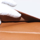 HERMES Day Planner Cover Leather Brown Auth 148554M-16