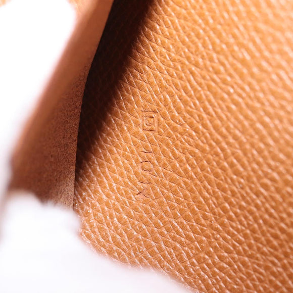 HERMES Day Planner Cover Leather Brown Auth 148554M