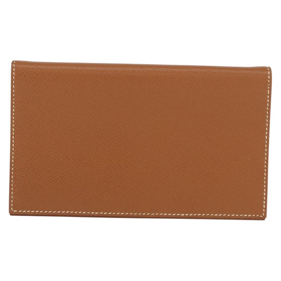 HERMES Day Planner Cover Leather Brown Auth 148554M
