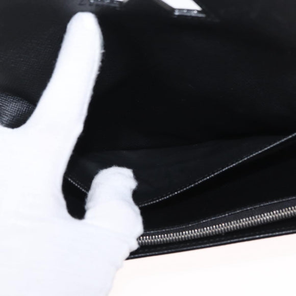 LOUIS VUITTON Epi Portefeuille Twist Wallet Black LV Auth 148555V