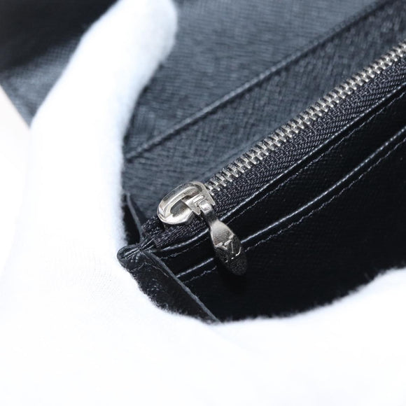 LOUIS VUITTON Epi Portefeuille Twist Wallet Black LV Auth 148555V