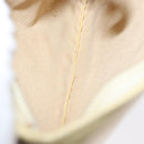 LOEWE Pouch Leather Beige Gold Auth 148556V-10