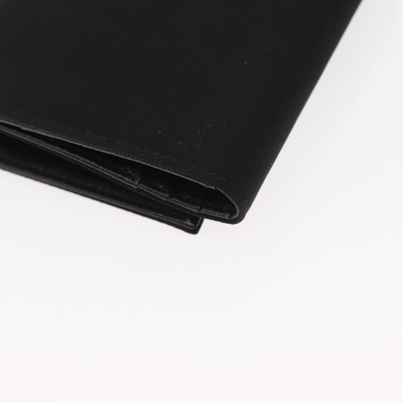 PRADA Wallet Nylon Black M176 Auth 148557V