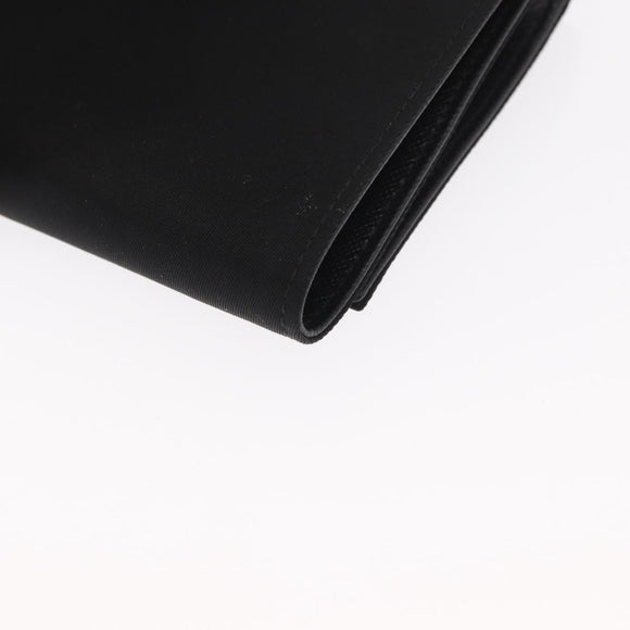 PRADA Wallet Nylon Black M176 Auth 148557V