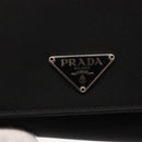 PRADA Wallet Nylon Black M176 Auth 148557V-17