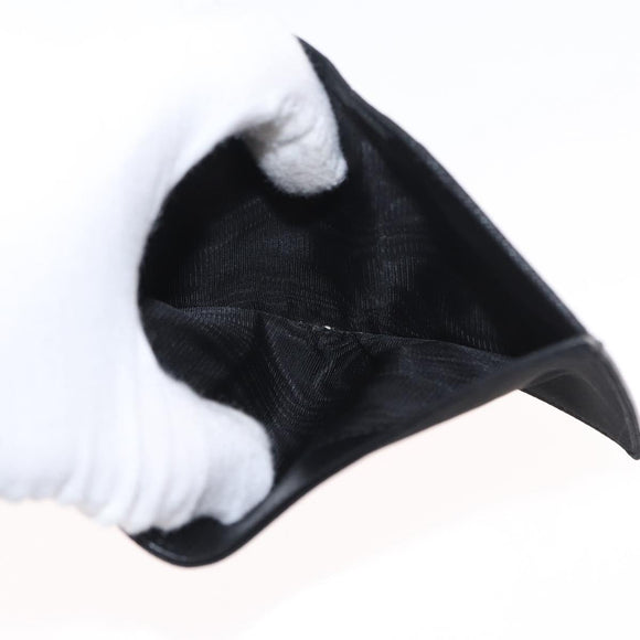 PRADA Wallet Nylon Black M176 Auth 148557V