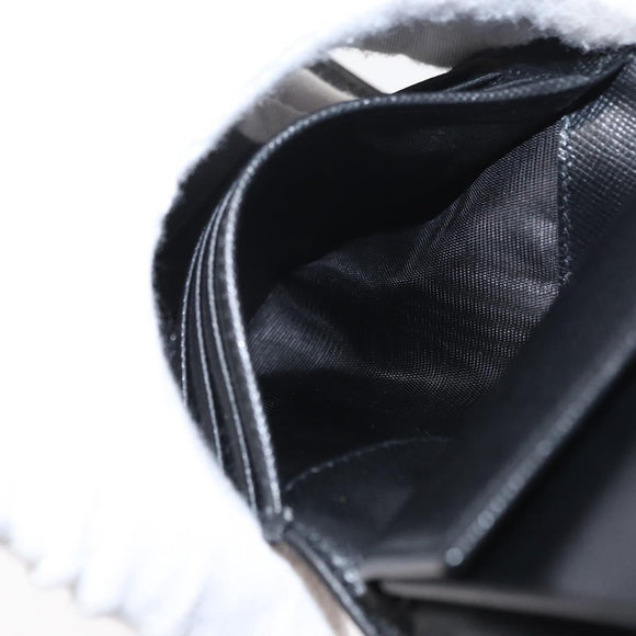 PRADA Wallet Nylon Black M176 Auth 148557V