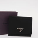 PRADA Wallet Nylon Black M176 Auth 148557V-12