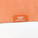 HERMES Note Planner Leather Orange Auth 148559M-8