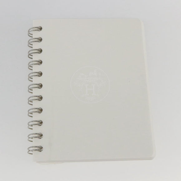 HERMES Note Planner Leather Orange Auth 148559M