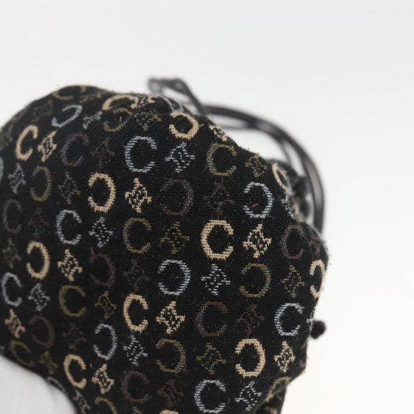 CELINE C Macadam Canvas Purse Pouch Navy Auth 148573V