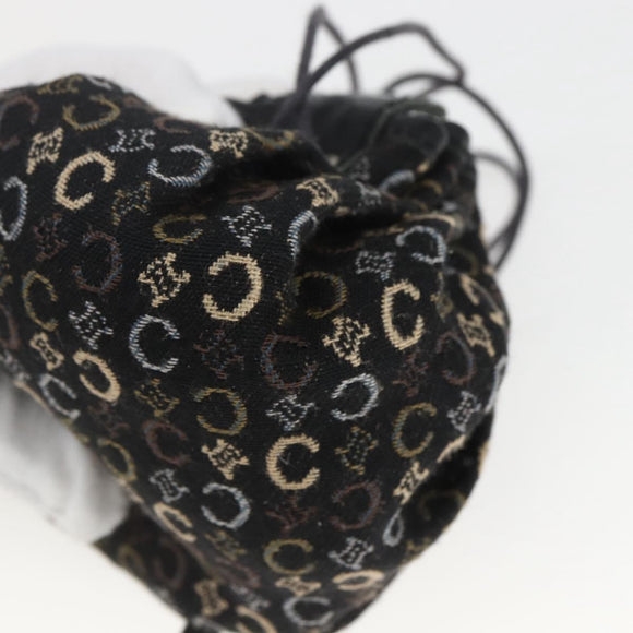 CELINE C Macadam Canvas Purse Pouch Navy Auth 148573V