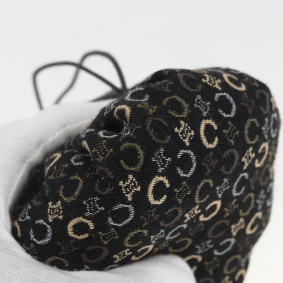 CELINE C Macadam Canvas Purse Pouch Navy Auth 148573V