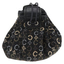 CELINE C Macadam Canvas Purse Pouch Navy Auth 148573V-2