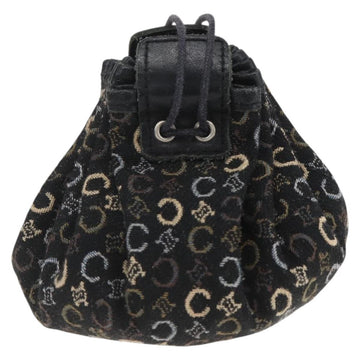 CELINE C Macadam Canvas Purse Pouch Navy Auth 148573V - 0