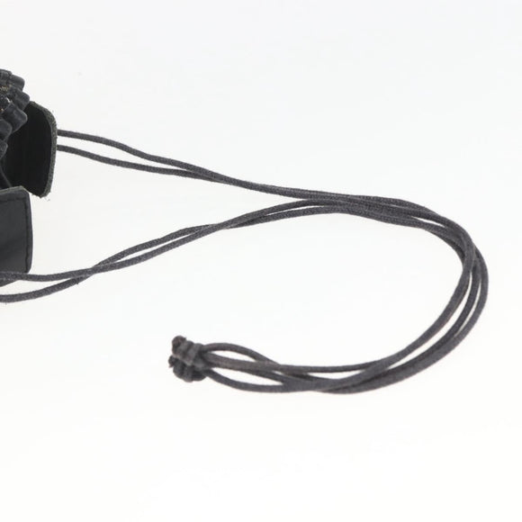 CELINE C Macadam Canvas Purse Pouch Navy Auth 148573V