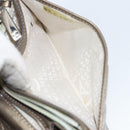 CHANEL Cambon Line Wallet Lamb Skin Brown CC Auth 148574-22